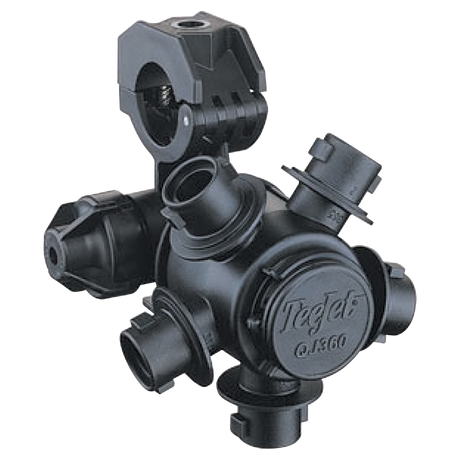 QJ365C-3/4-NYB (TeeJet) Nozzle Body-360 3/4 Wet Boom 5 Outlet