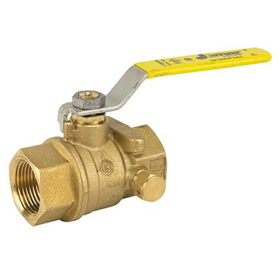170-107 (Jomar) 1-1/2 In. Fpt Brass Ball Valve,