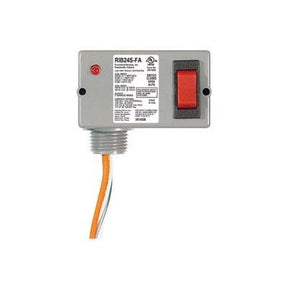 RIB24S-FA (Functional Devices) | Enclosed Relay | 10A | Spst W/Override sw | Polarized 24Vdc