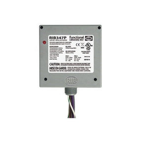 RIB347P (Functional Devices) | Enclosed Relay 20Amp DPDT 347Vac