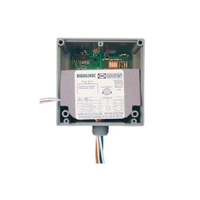 RIBD02BDC (Functional Devices) | Enclosed Time Delay Relay | Class 2 Dry Contact Input | 208-277Vac pwr | 20A SPDT