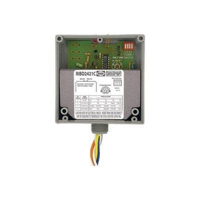 RIBD2421C (Functional Devices) | Enclosed Time Delay Relay 10Amp SPDT 24Vac/dc | 120-277Vac