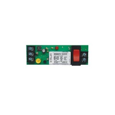 RIBMU1S (Functional Devices) | Panel Relay 4.000x1.275in 15Amp Spst-No + Override 10-30Vac/dc/120Vac