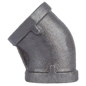 65187 | Elbow-45 Deg 1-1/2 Sch 40 Black Iron