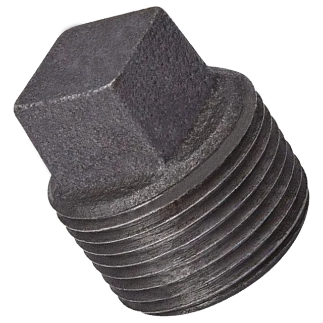 IBCPG | Plug-1 Cored Sch 40 Black Iron