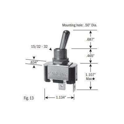 SS202P (Selecta Switch) | Switch Spst On-Off 20A 125VSELECTA
