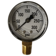 1124DAB300 | Gauge-1/4 Mpt Br Btm Mt 2 Dry 0-300Psi