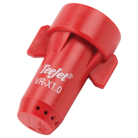 SJ7A-VR-X1.0 (TeeJet) Nozzle-Streamjet 7 Stream Vari Rate Red