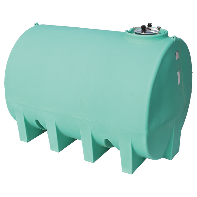 THD03000FG (Enduraplas) Tank-Horiz Sump Btm 3000Gal No Frame Grn