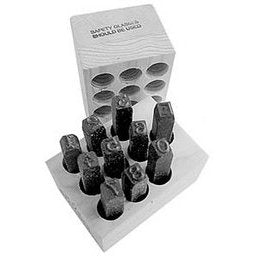Young Brothers Stamp Works,Inc Part (06101) 1/4 In.  Numbers Stamp Set With 'E'
