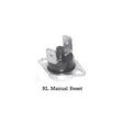 ELE-RL130 (Supco) | Rollout SW M/R 1/2 Spst 130F | High Limit | 45293