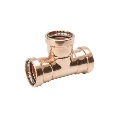 47534 (Parker) | PRS Reducing Tee 2-1/2 x 2-1/2 x 2 | Press Water Fittings | Tee - Reducing | Press | 2-1/2 x 2-1/2 x 2