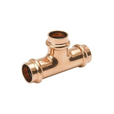 47448 (Parker) | Press Reducing Tee 1 x 1/2 x 1 | Press Water Fittings | Tee - Reducing | Press | 1 x 1/2 x 1