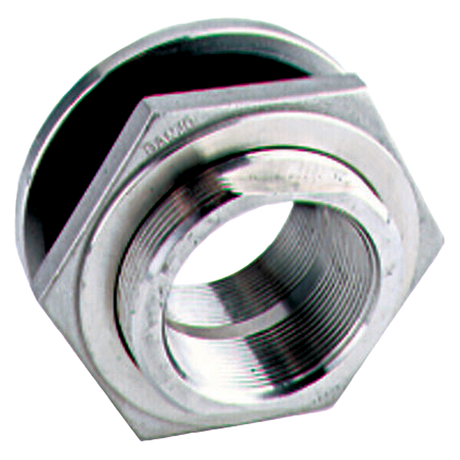 TF038SS (Banjo) Fitting-Bulkhead 3/8 Ss