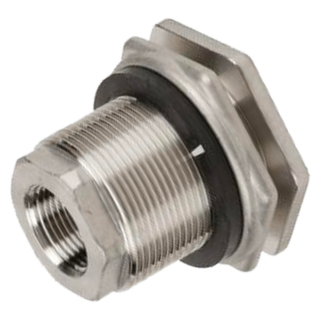 TF100SS (Banjo) Bulkhead-1 Ss