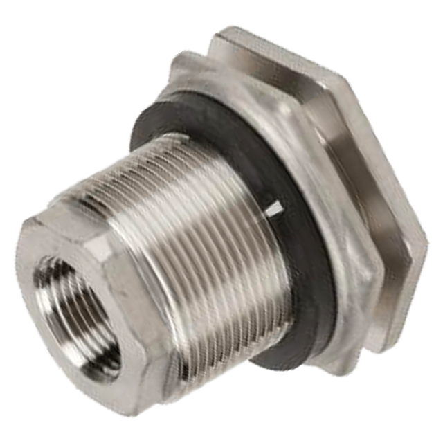 TF100SS (Banjo) Bulkhead-1 Ss