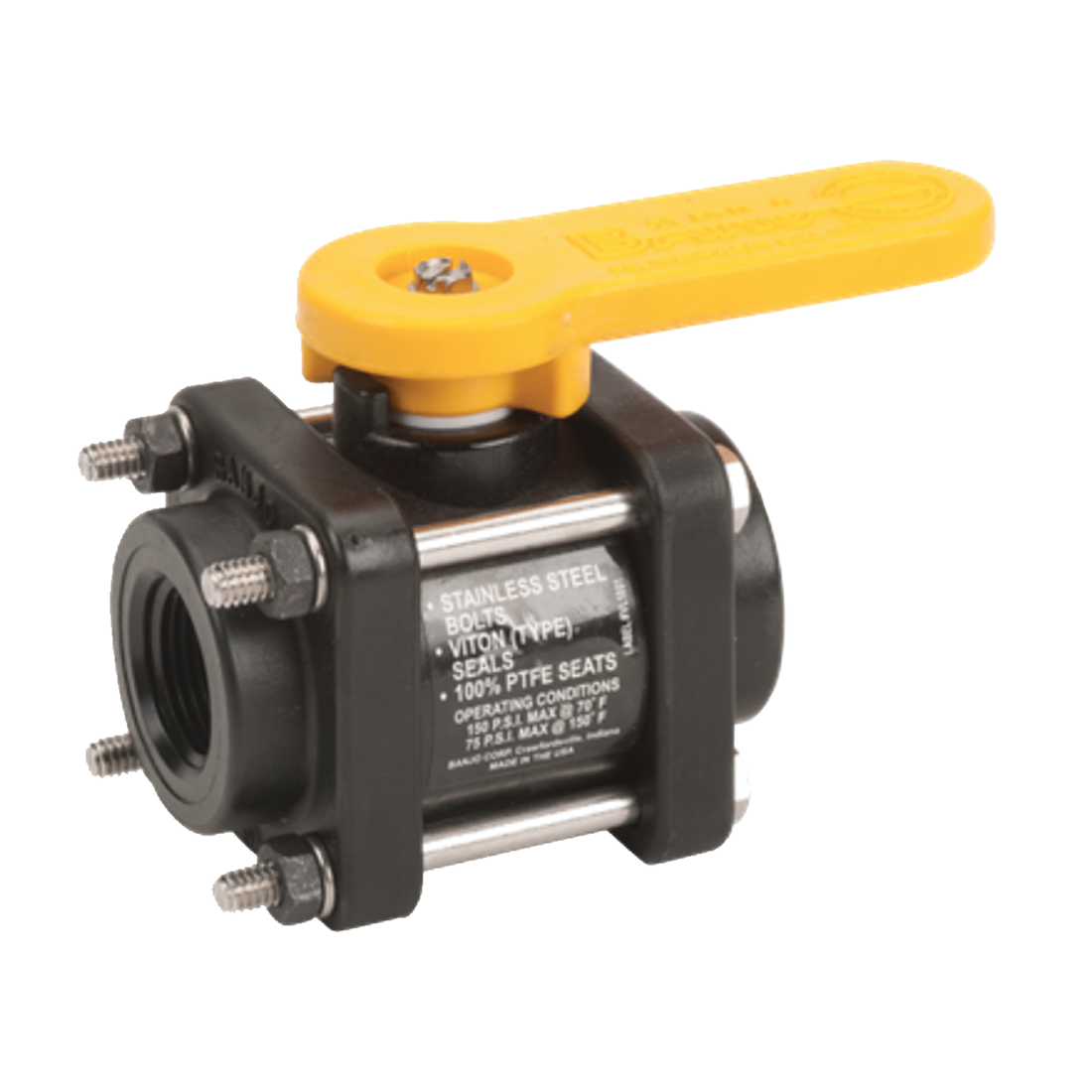 V075 (Banjo) Valve-Ball 3/4 Fp