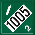 Dprint Part (V1005) Nh3 Placard Diamond Vinyl Decal