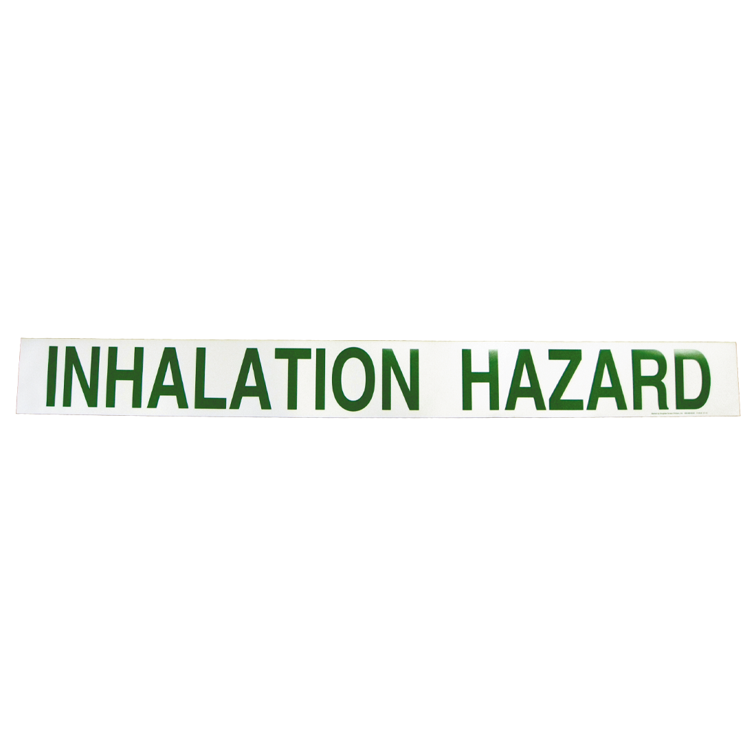 V6-B (Douglass) Decal-Inhalation Hazard 4 Ltrs 48 X 5
