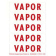 Dprint Part (11-V-91-5) Vapor  Piping Decal 1 X 4