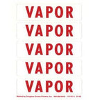 Dprint Part (11-V-91-5) Vapor  Piping Decal 1 X 4