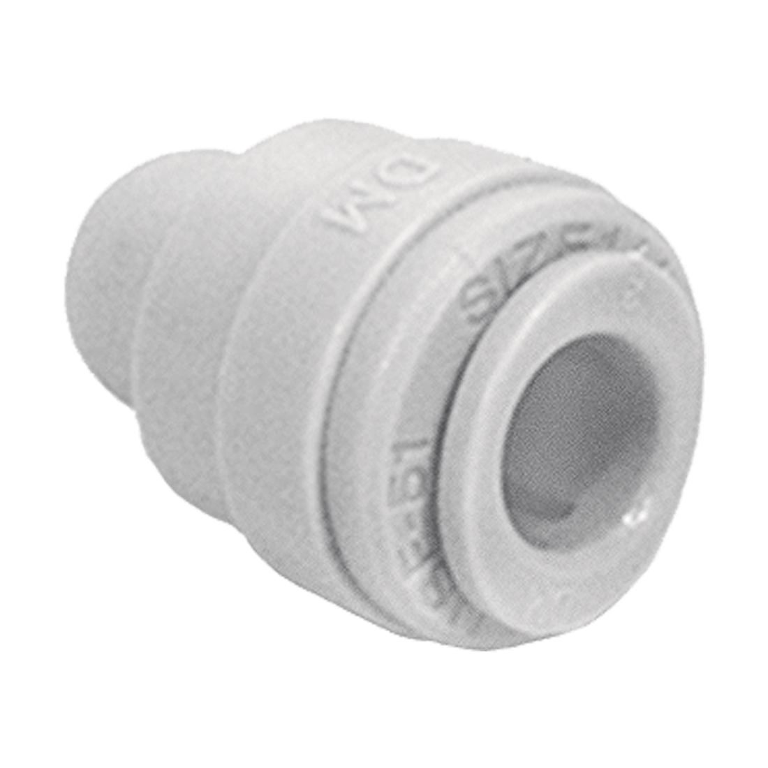 W0420006 (GA Murdock) Stop-Push In Tube End Stop 1/4 Od