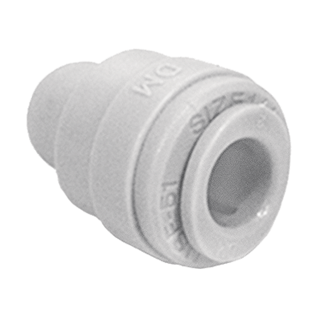 W0420006 (GA Murdock) Stop-Push In Tube End Stop 1/4 Od