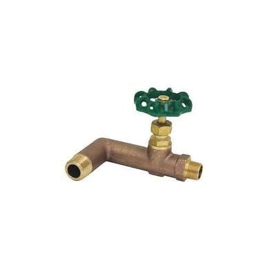 H-11403 (Webstone) | 1/2 Mip x 3/8 Flare BR Oil Tank Valve | Oil Tank Valve