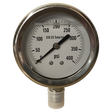S301L-254I | Gauge-1/4Mpt Ss Btm Mt 2-1/2Liq 0-400Psi