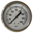 2254GXX400 | Gauge-1/4Mpt Ssbckmt 2-1/2Liq 0-400Psi