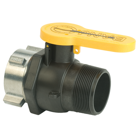 WSMT223MR (Banjo) Valve-2 Mpt Out X 83 Inlt Poly