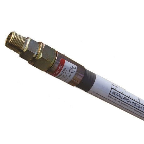 XR-10B-08-144-L-ZDC (Chicago Fittings) X Flex Riser 1/2 MPT X 1/2 Cts