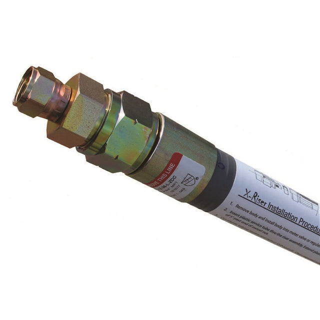 XR-17C-10SN-96-L-ZDC (Chicago Fittings) Xx Flex Riser 3/4 Ips X 8',