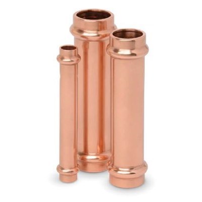 870556 (Parker) | 7/8 Slip Coupling (2) | Press Acr Fittings | Coupling Slip | Copper | 7/8