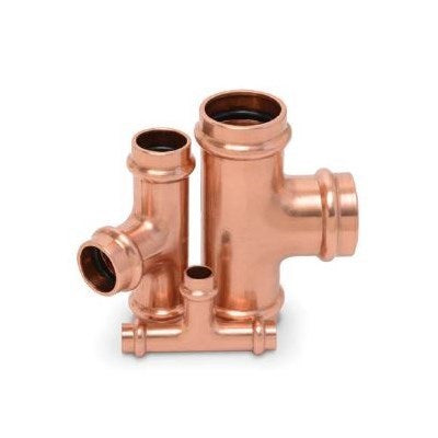870704 (Parker) | 5/8 Tee (2) | Press Acr Fittings | Tee | Copper | 5/8
